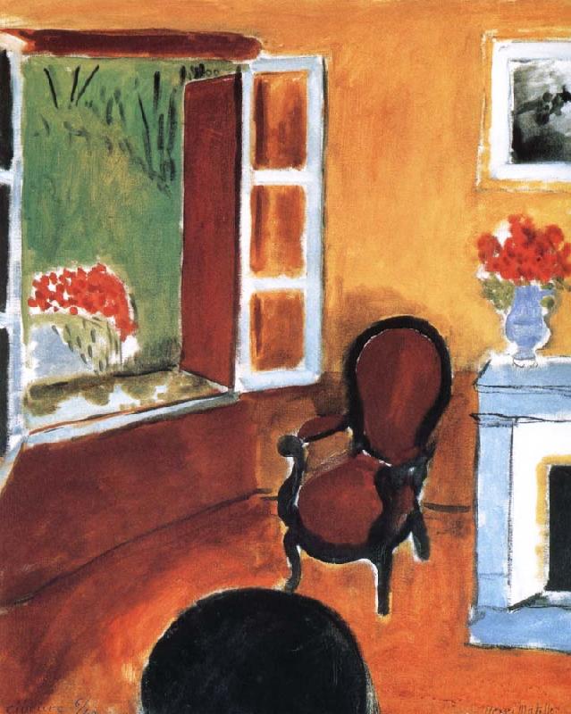 Henri Matisse Room chair oil painting image